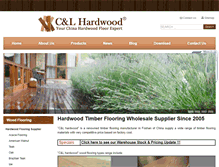 Tablet Screenshot of hardwood-timberfloors.com